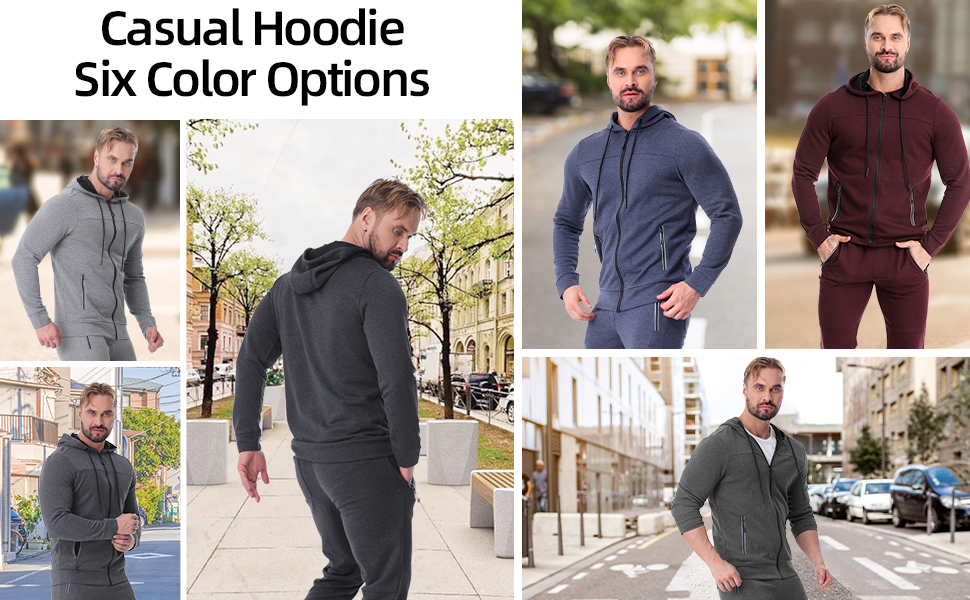 Mens Tracksuit 2 Piece Sets