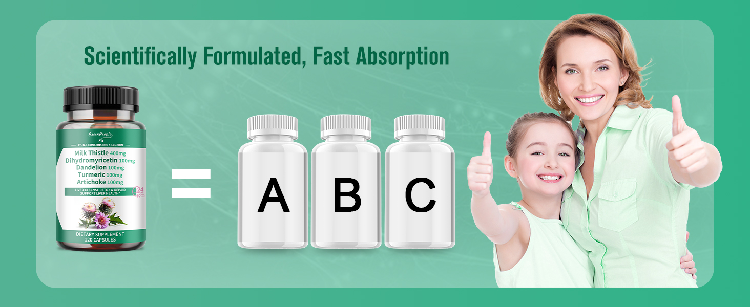 Liver cleansing capsules