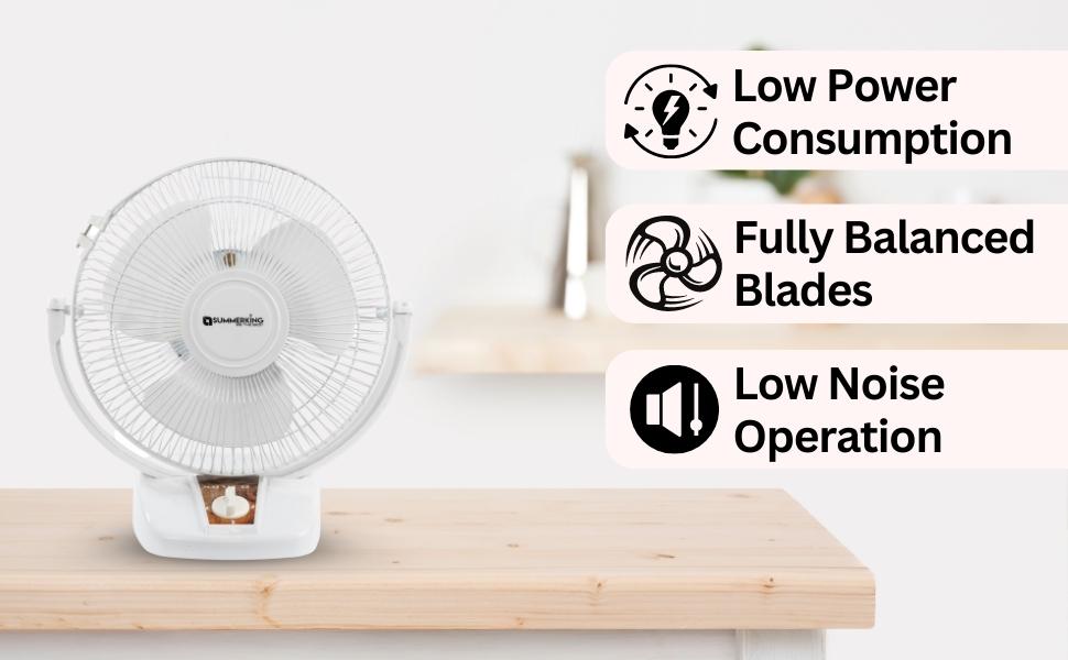 Buy SUMMERKING Marvel 300mm High Speed Motor All Purpose Table Fan