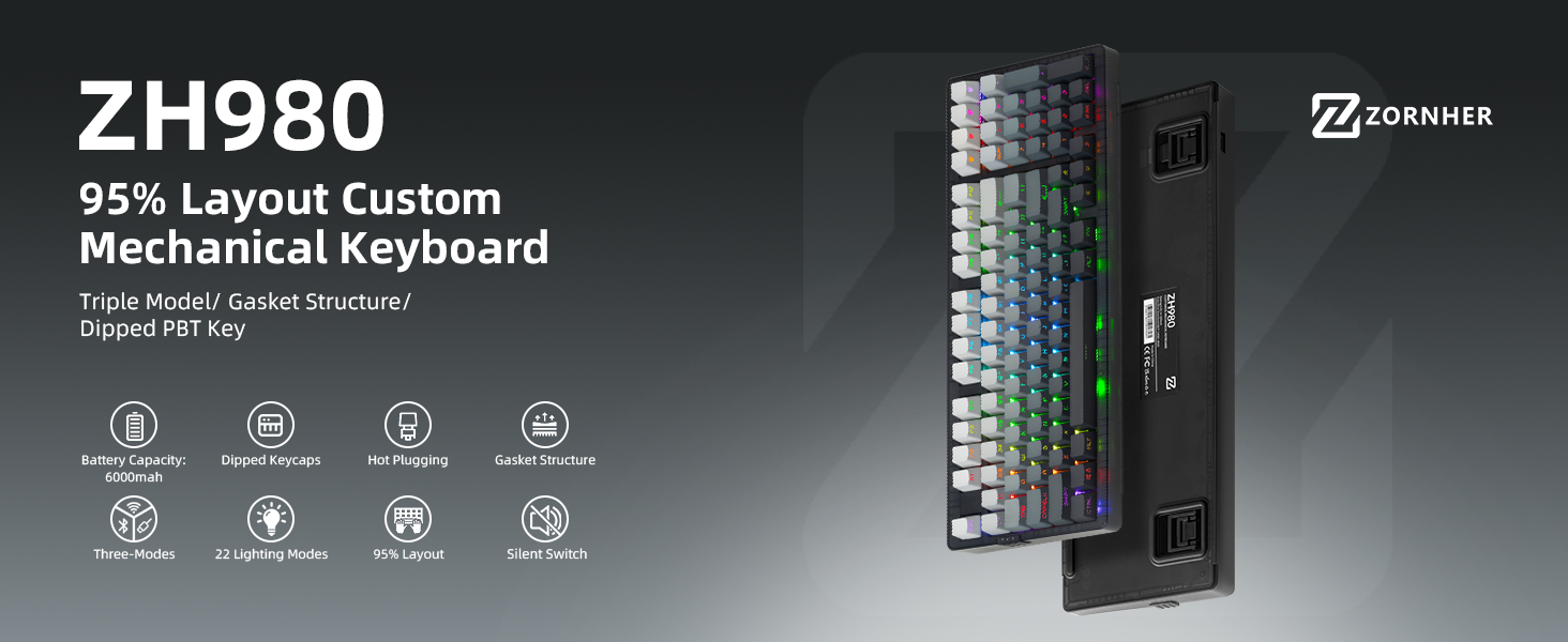zornher mechanical keyboard