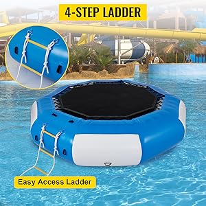 rave water trampoline