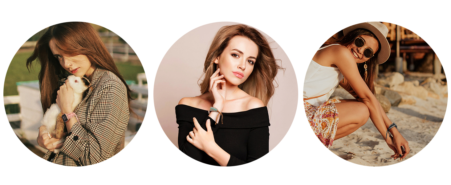elegant women band for apple watch