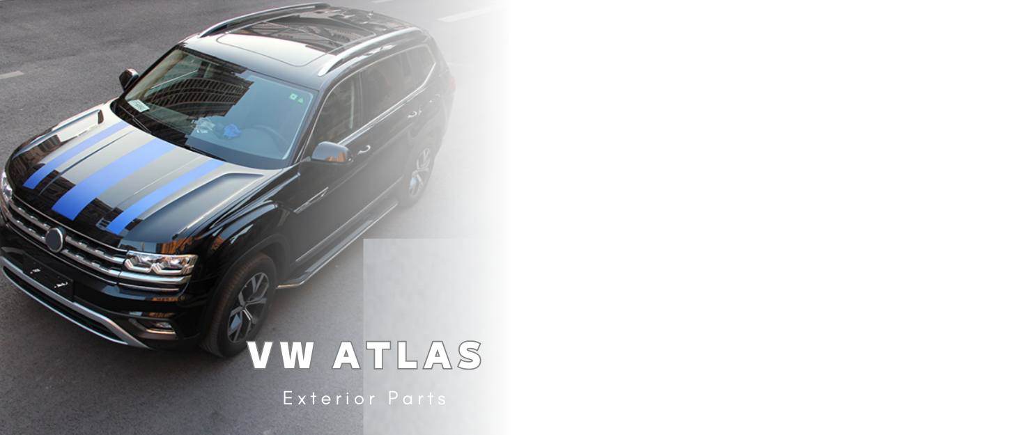 Titopena Side Steps Compatible with Volkswagen VW Atlas