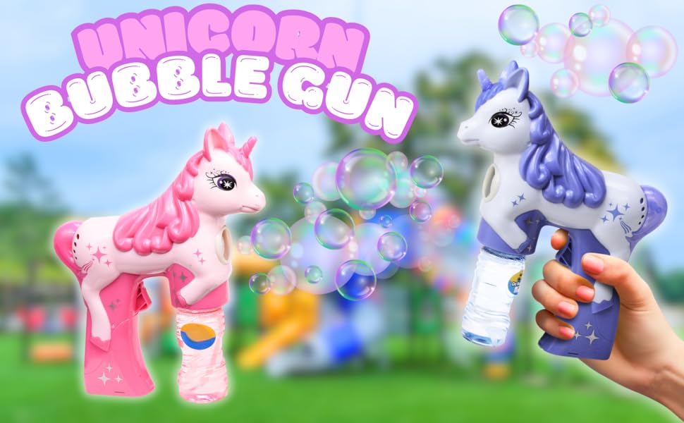 unicorn bubble gun