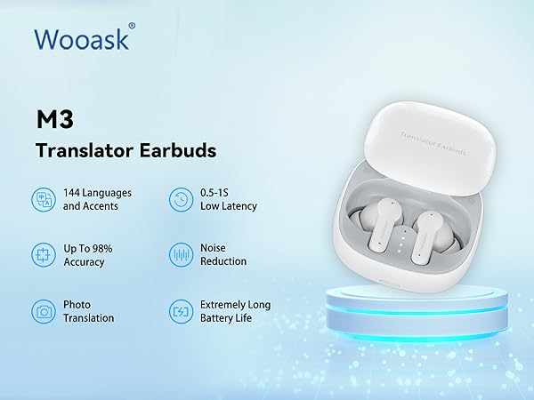Amazon.com : Wooask M3 Translator Earbuds Instant
