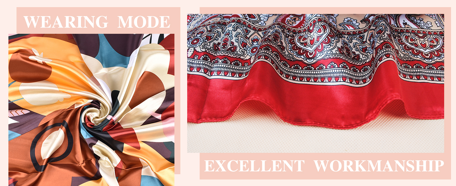 Silk Scarfs for Women