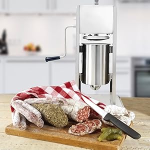 Wurstfüllmaschine aus Edelstahl