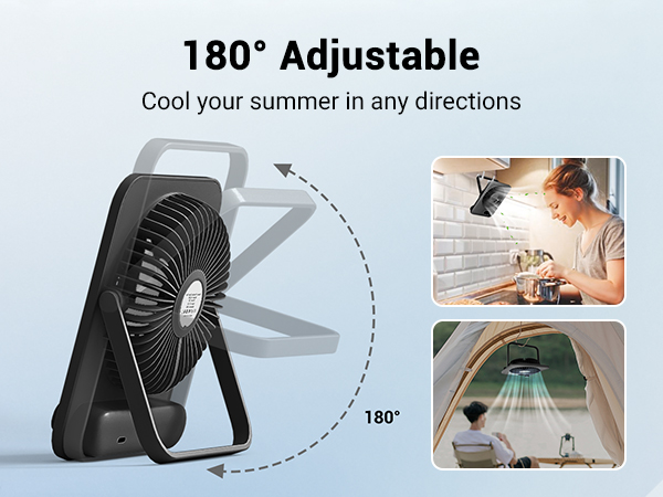 desktop small fan portable desk fans rechargeable battery mini travel essentials quiet women table