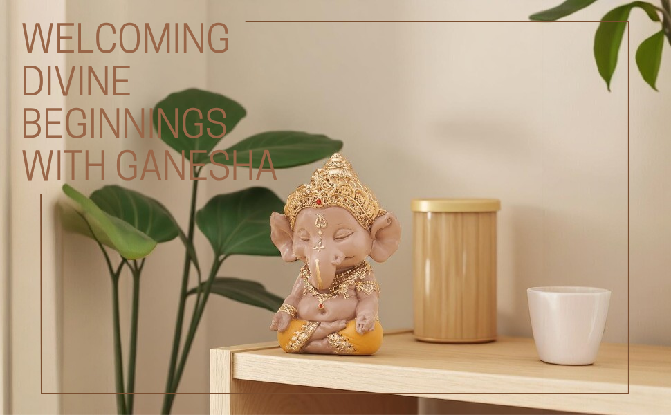 Welcoming Divine Beginnings with Ganesha