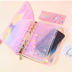 Amazon.co.jp: A6-130*190*25mm バインダー手帳 バインダー