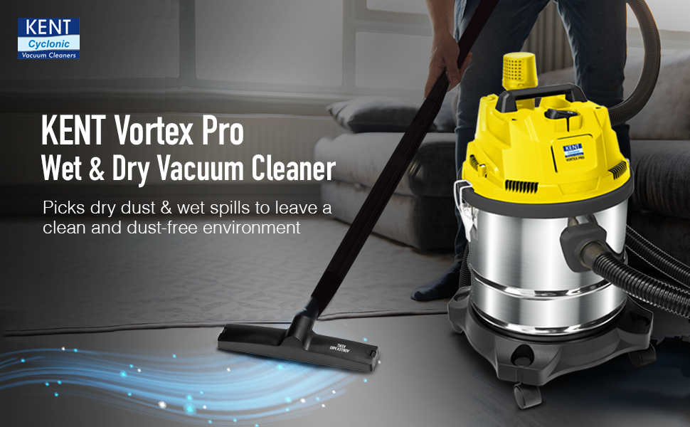 KENT Vortex Pro  Wet & Dry Vacuum Cleaner