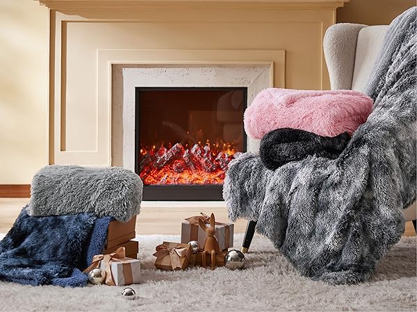 Soft Faux Fur Blanket
