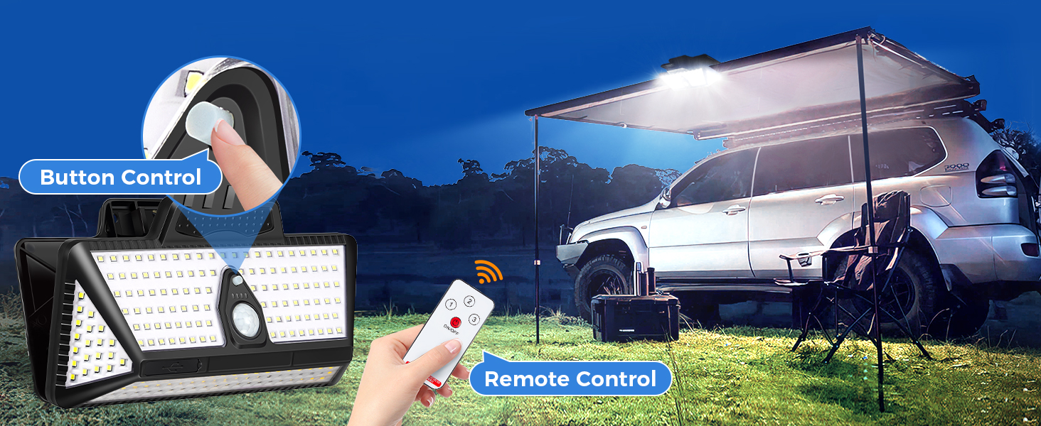 camper awning lights