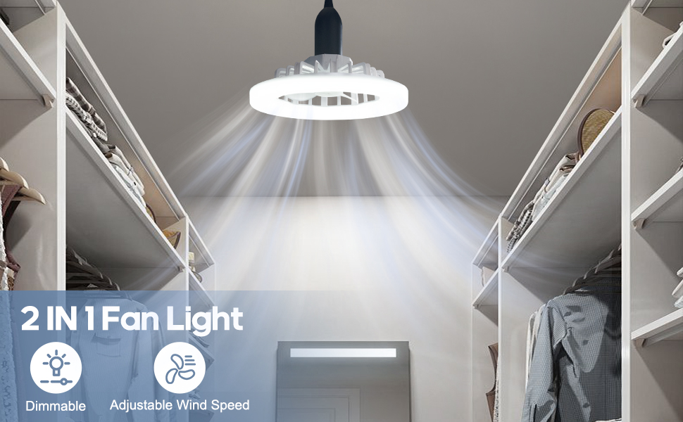 LED fan light