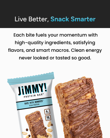 Each bite fuels your momentum with high quality ingredients, satisfying flavors, and smart macros.