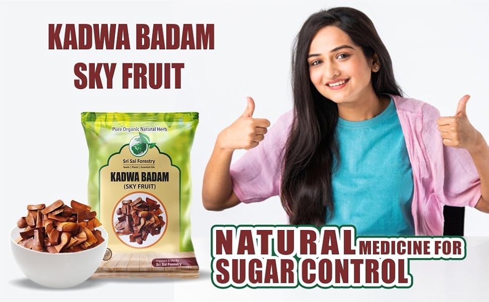 Sri Sai Forestry Sky Fruit Seeds Sugar Almonds Adavi Badam Akasha