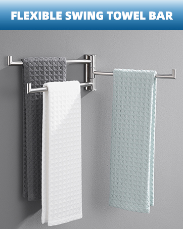 SWIVEL TOWEL RACK