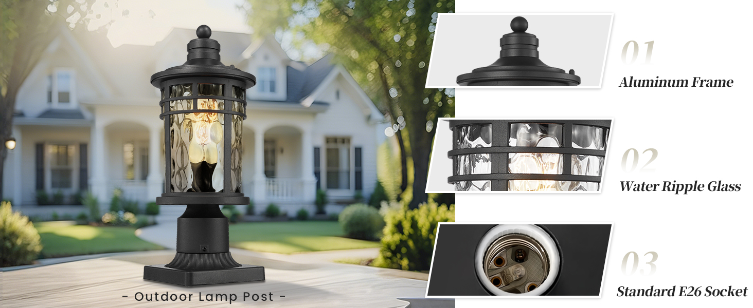 outdoor post lamp