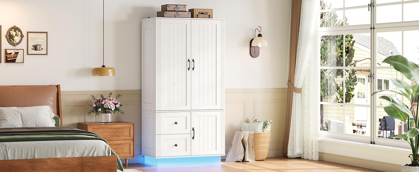 Farmhouse Wardrobe Closet