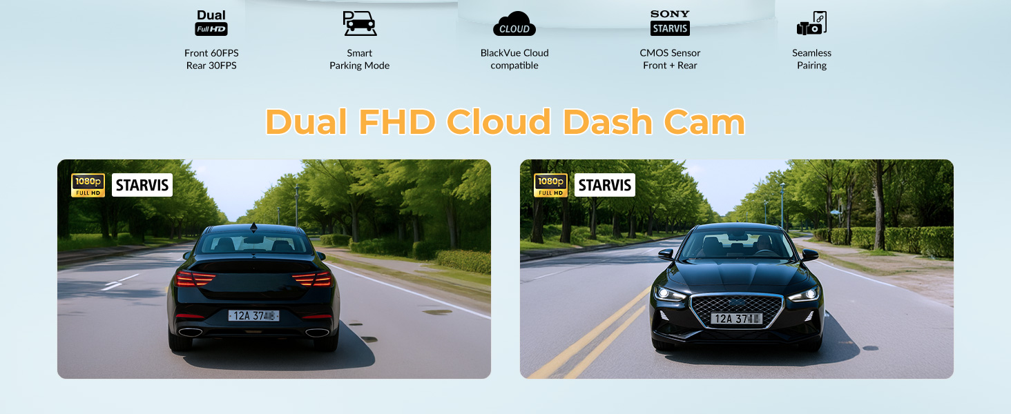 Dual FHD Cloud Dash Cam