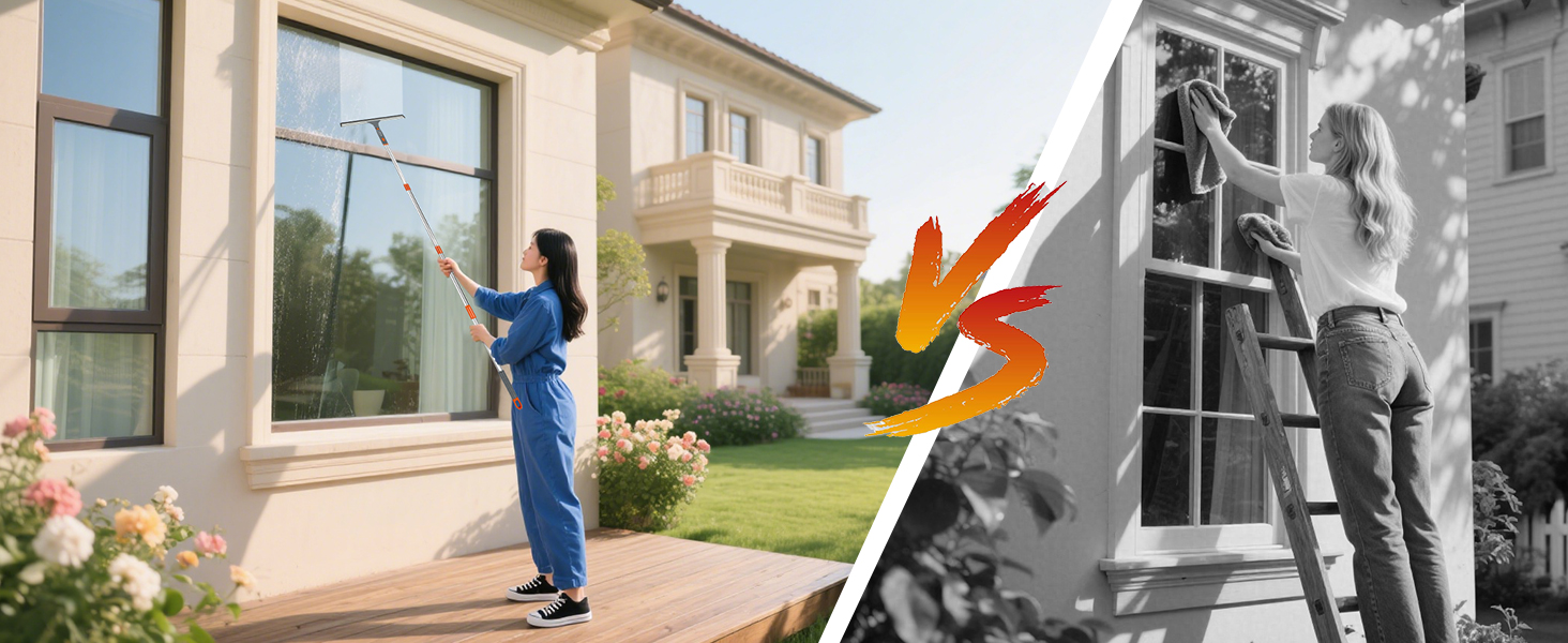 window cleaner extension pole