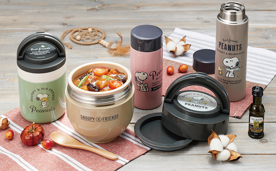 Amazon.co.jp: Skater LDNO6AG Insulated Lunch Jar, 19.3 fl oz