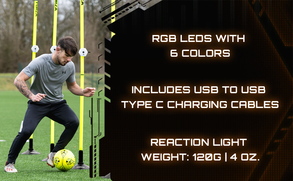 METIS Reaction Training Lights [4/8 QTY] Improve Reflex