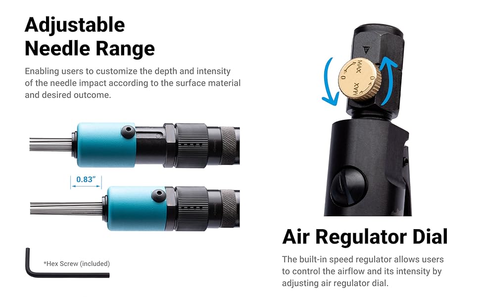 Mini Air Needle Scaler