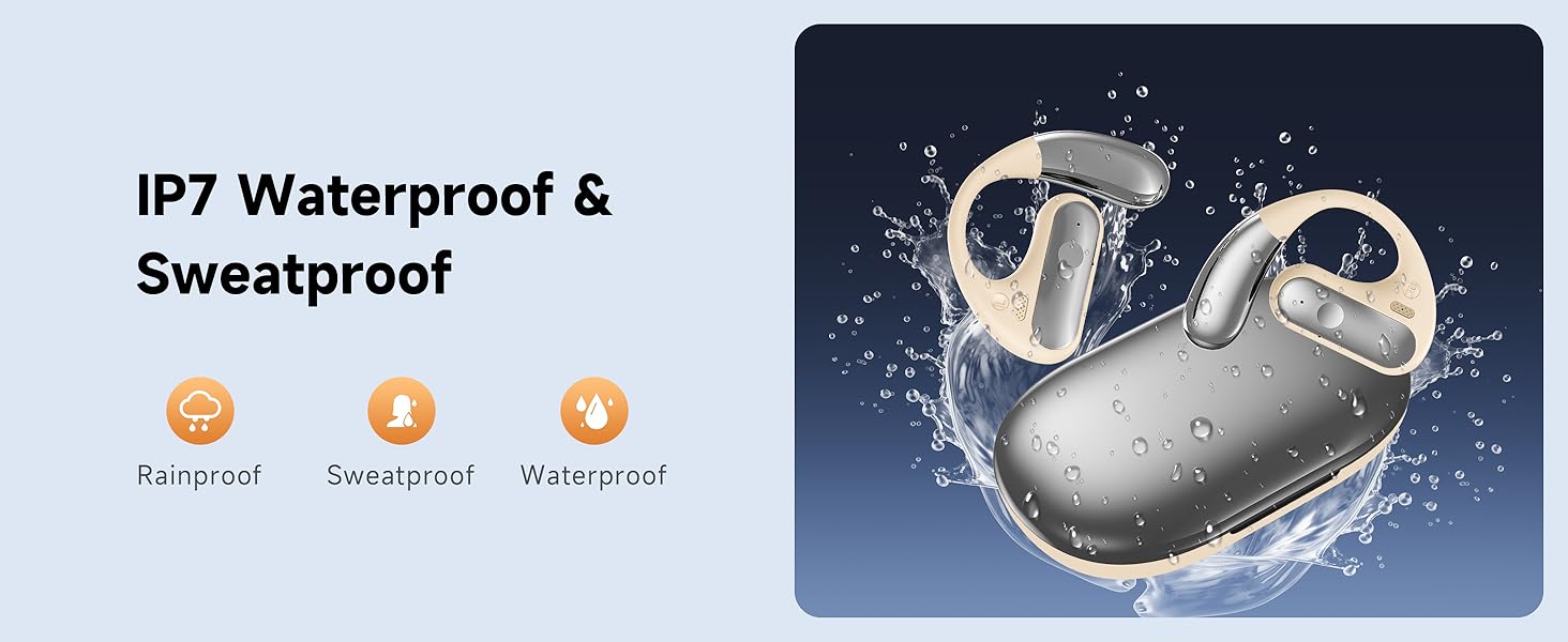 IP7 Waterproof &amp; Sweatproof