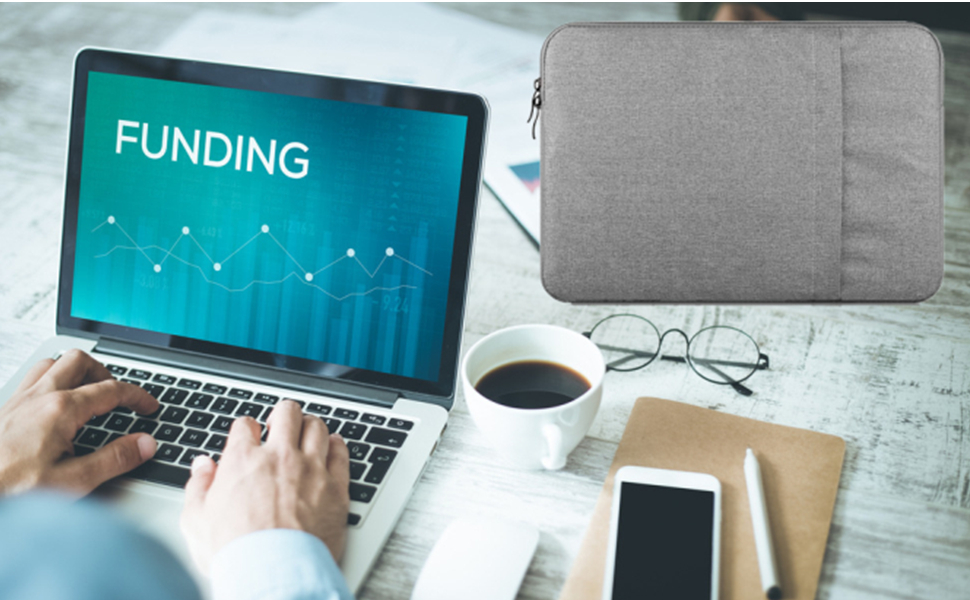 Laptop Case, 14 inch Laptop Sleeve Water Resistant Durable Computer Bag