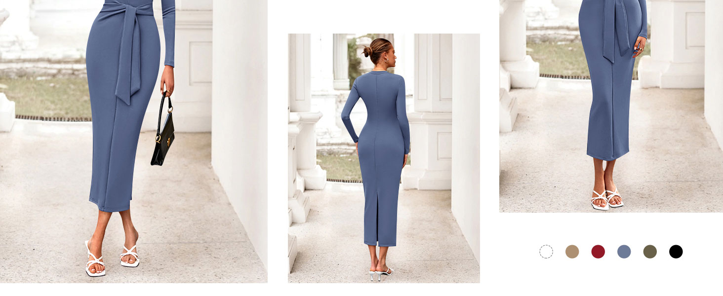 semi formal dresses for women, long sleeve dress, spring dresses for women