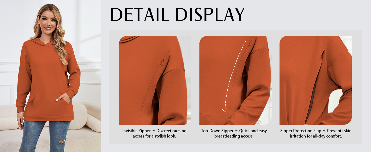 Maternity Nursing Sweatshirt