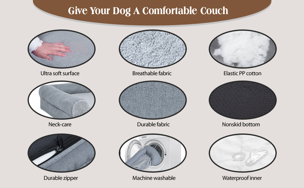 Dog Bed for XLarge Dogs, Memory Foam Orthopedic Dog beds