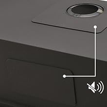 Black under mount kitchen sink