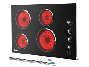 30 inch electric cooktop