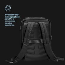 Padded coushioned airflow back panel for comfortable carrying