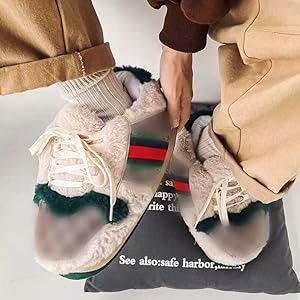 Amazon.com | CUZUDIN Sneaker Slippers for Women Men, Non