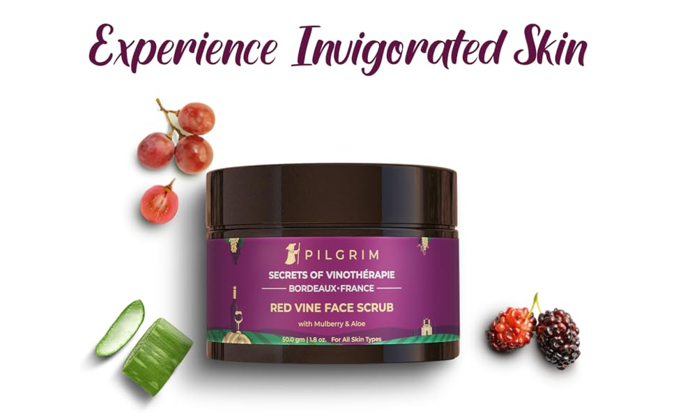 red vine face scrub
