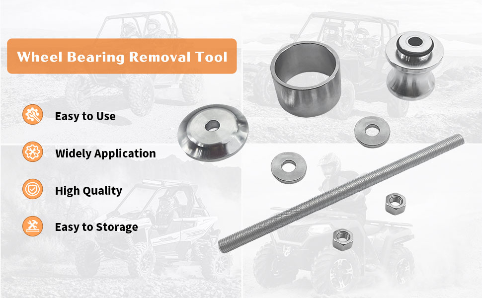 BIGLKNM Wheel Bearing Removal Tool Compatible for Polaris
