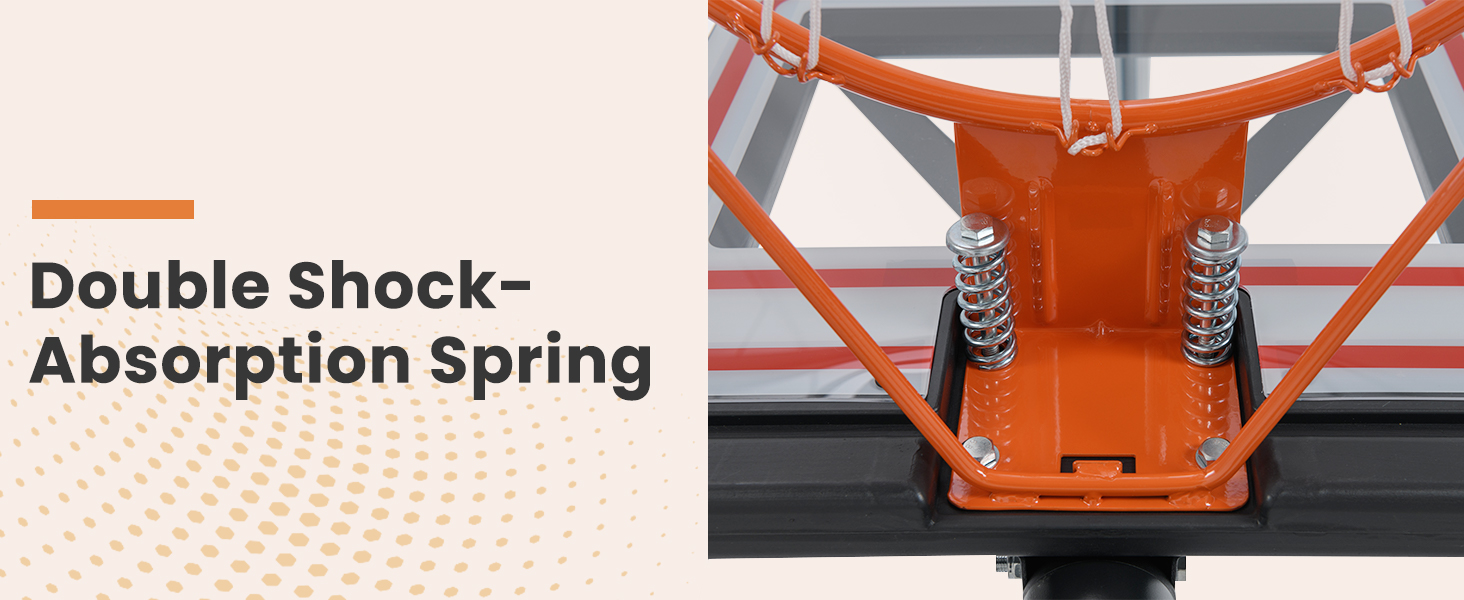 Costway Portable Basketball Hoop