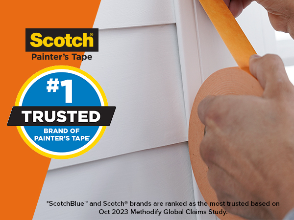 Scotch Heavy Duty Painter's Tape, 6 Rolls, 1.41 in x 60.1 yd