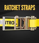 heavy duty flat bed cargo load ratchet 2 inch x 30 foot straps flat hook