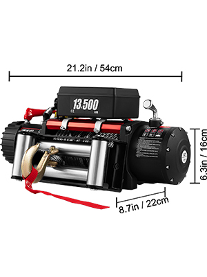 treuil 12v télécommande sans fil
