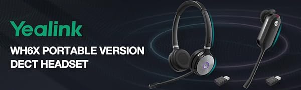 Yealink WH62 portable wireless headset
