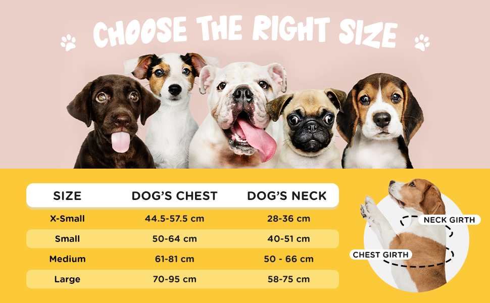 WOOF HOUND - Dog Harness, No Pull, Strong Grip, Adjustable, Reflective, Water Resistant, No Choking, Soft, Padded, Breathable, Light Weight, Rubber Handle, Easy On & Off, For Small Medium Large Dogs 16 Dog harness