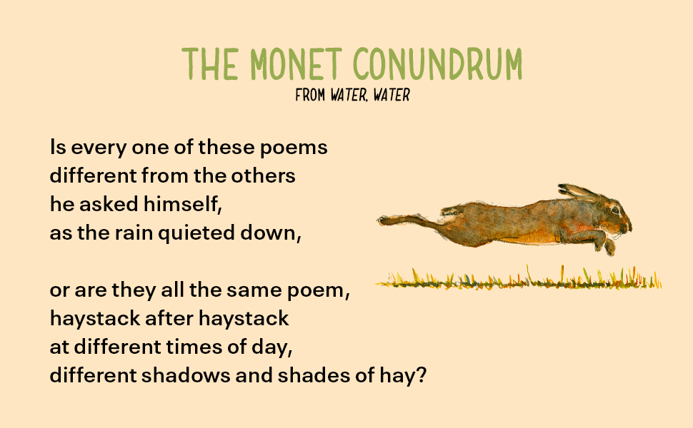 The Monet Conundrum poem by Billy Collins