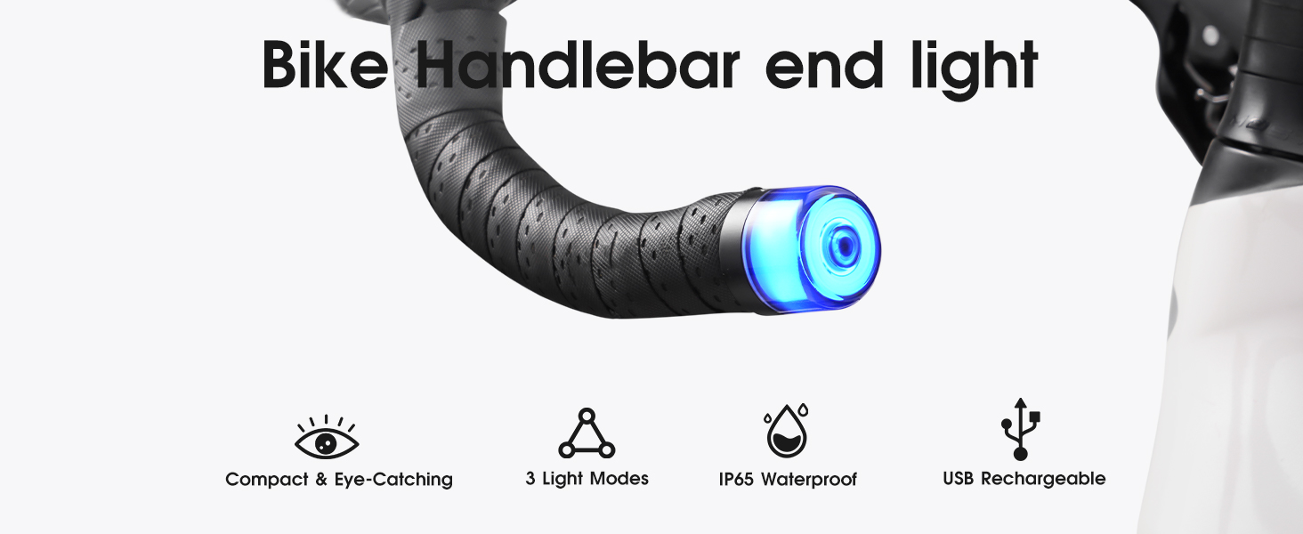 bike handlebar end light