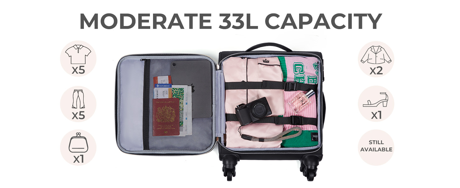underseat carry on luggage