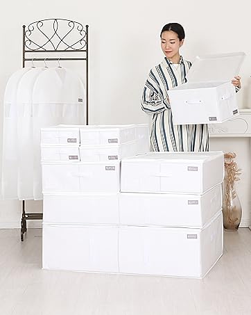 Amazon｜アストロ mayuyam マチ付き衣類カバー ホワイト 【通気