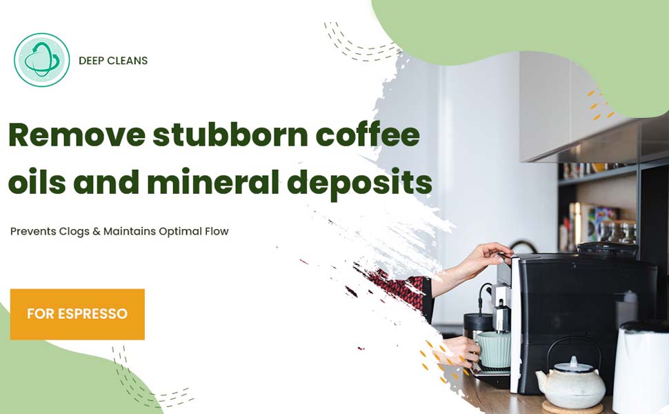 Coffee Machine Cleaner Descaler Tablets